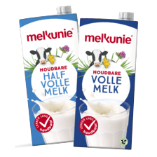 Melkunie volle of halfvolle melk